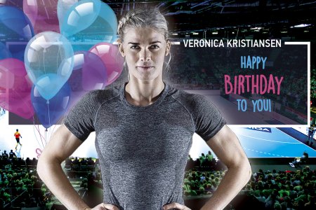 Happy birthday, Veronica Kristiansen!