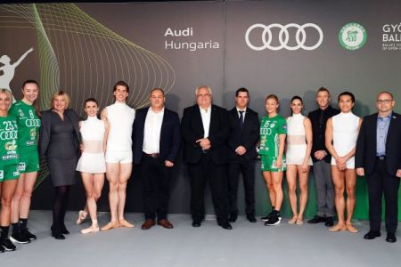 Audi Hungaria continues to be our title sponsor