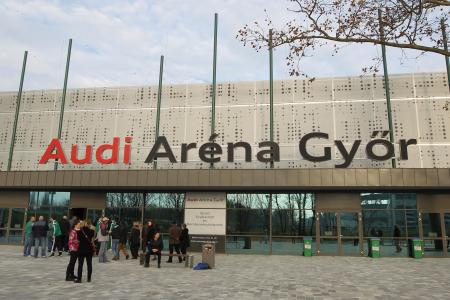 Ünnepélyes keretek között megnyílt az Audi Aréna Győr