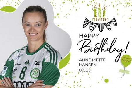 Boldog születésnapot kívánunk, Anne Mette Hansen!