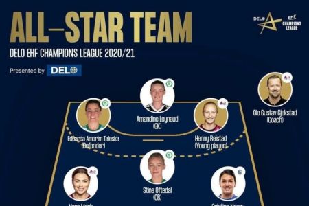 Four of our players are in the Champions League All-star team