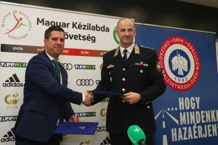 Győri Audi ETO KC and ORFK-APC are joining forces for safe traffic
