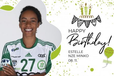 Boldog születésnapot kívánunk, Estelle Nze Minko!