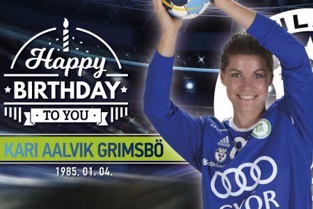 Boldog születésnapot kívánunk, Kari Aalvik Grimsbö!