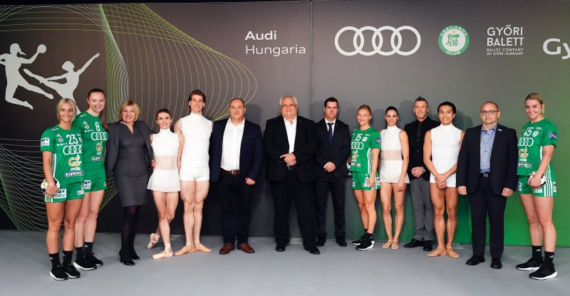 Audi Hungaria continues to be our title sponsor