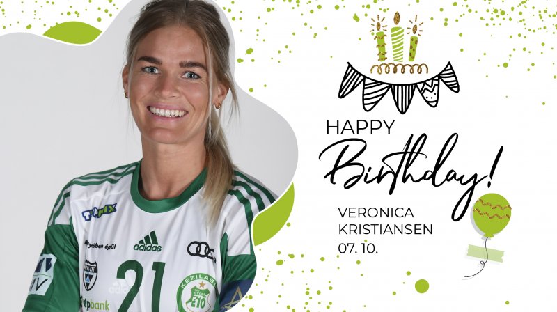Happy Birthday, Veronica Kristiansen!