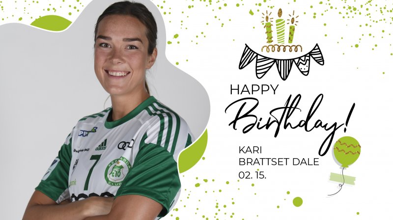 Boldog születésnapot kívánunk, Kari Brattset!
