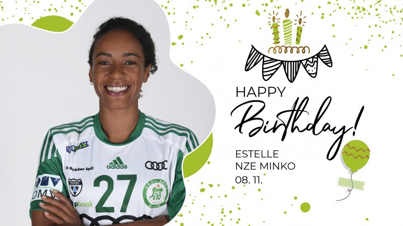 Boldog születésnapot kívánunk, Estelle Nze Minko!